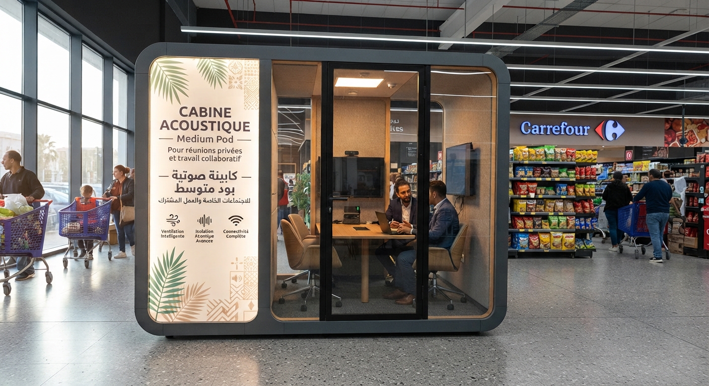 Cabine Medium — Carrefour Gabès